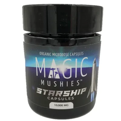 Magic Mushroom Starship Capsules 500mg (Premium Blend) - Image 2