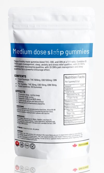 Good Night Gummies THC CBD CBN - Grape - (50 Pack) - Image 2